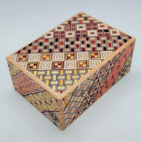 4 Sun 18 Step Yosegi Japanese Puzzle Box