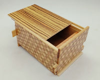 4.2 Sun 14 Step Zebra / Ichimatsu Japanese Puzzle Box