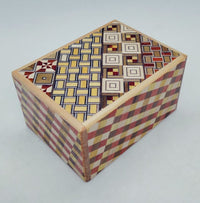 3 Sun 18 Step Yosegi/Kuzushi Japanese Puzzle Box