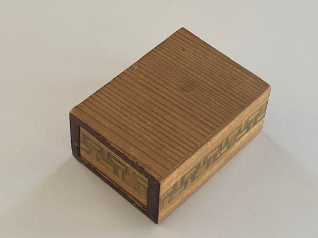 Vintage Spring Drawer Japanese Puzzle Box