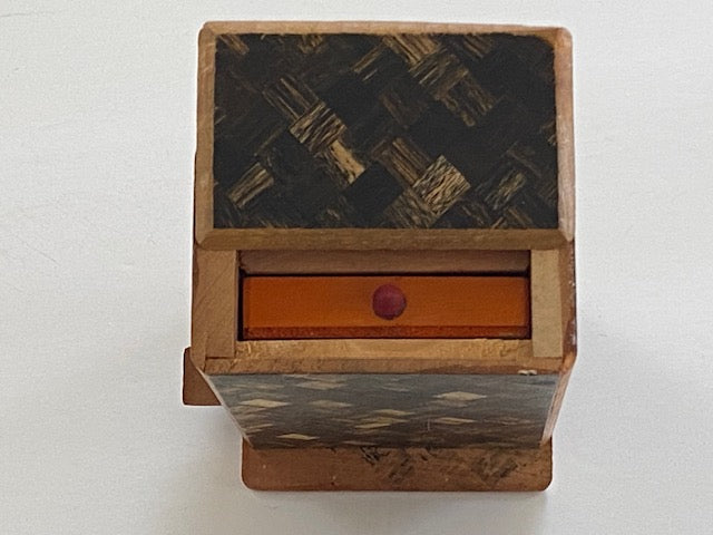 Vintage Disneyland Haunted Mansion Japanese Secret Panel Chest