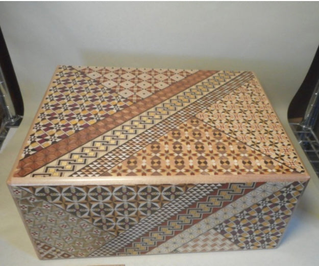 10 Sun 54 Step Koyosegi Japanese Puzzle Box by Yamanaka