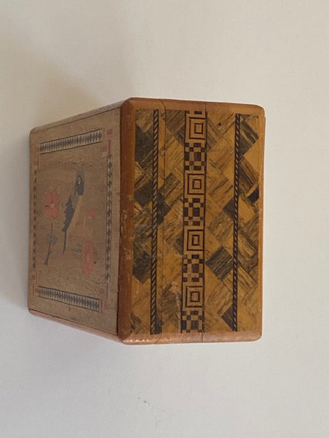 Vintage 5 Sun 21 Step Sansui Zougan Japanese Puzzle box
