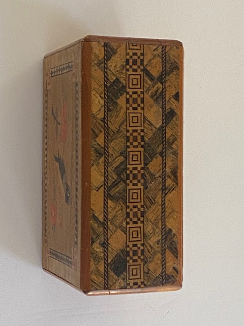 Vintage 5 Sun 21 Step Sansui Zougan Japanese Puzzle box