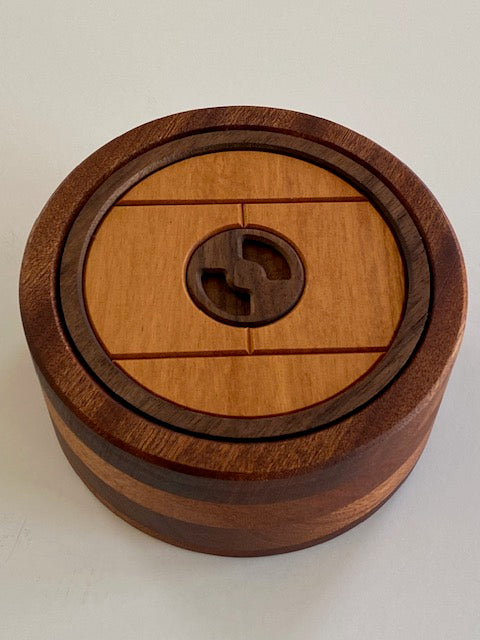 Vertigo Puzzle Box crafted by DEDwood Crafts