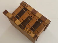 RARE Vintage LARGE Ruiji Japanese Puzzle Box - NO KEY