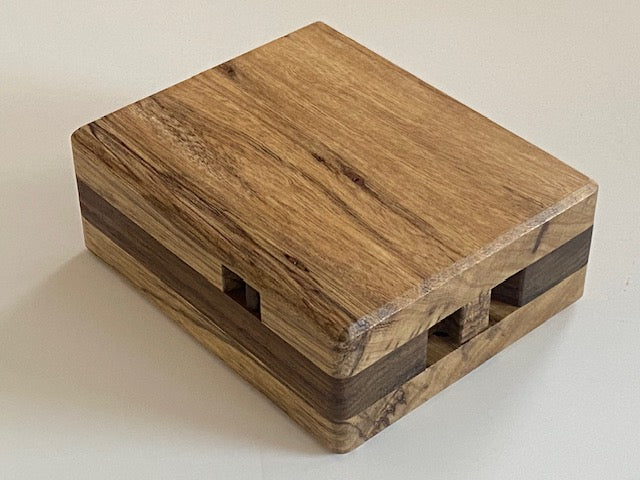 Pinhead Puzzle crafted by Dee Dixon of DEDwood Crafts