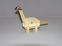 14 Piece Brachiosaurus Kumiki Japanese Puzzle