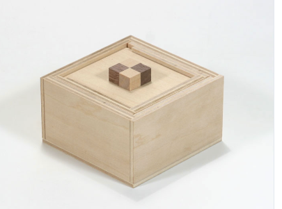 Karakuri Spin Japanese Puzzle Box (Self Assembly Kit)