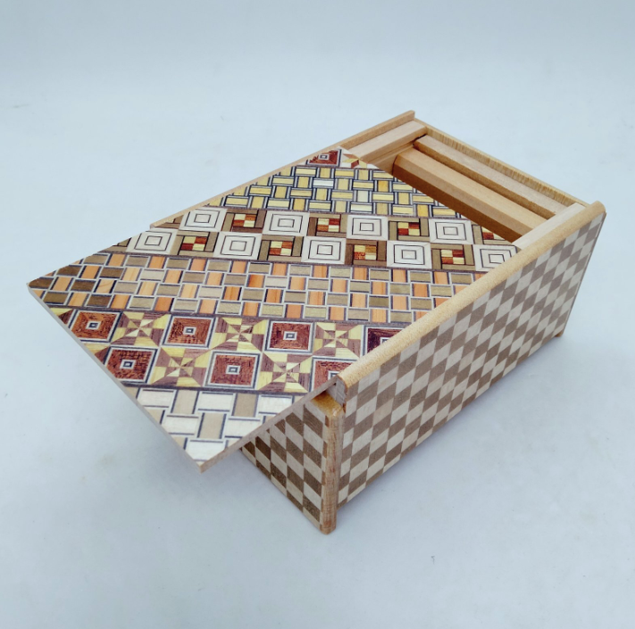 4 Sun 5 Step Japanese "Knock" Secret Puzzle Box