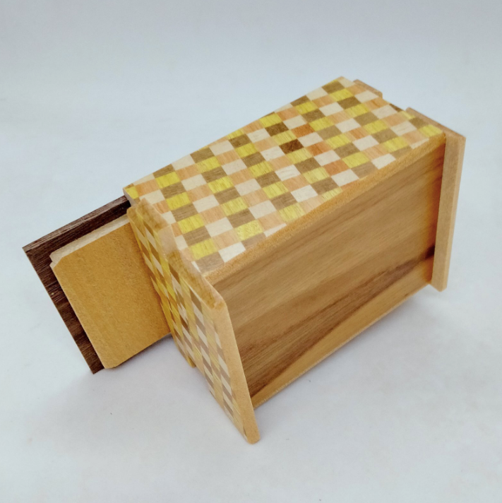 3 Sun 12 Step ONE POINT Ichimatsu / Ichimatsu Japanese Puzzle Box