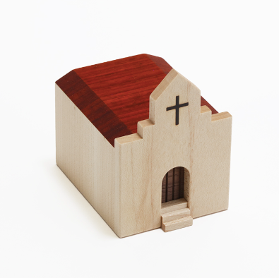Church Japanese Puzzle Box by Hiroshi Iwahara