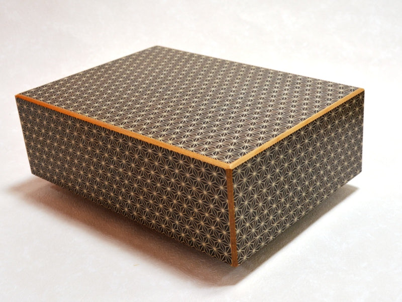 12 Sun 28 Step Kuroasa Japanese Puzzle Box by Mr. Yamanaka