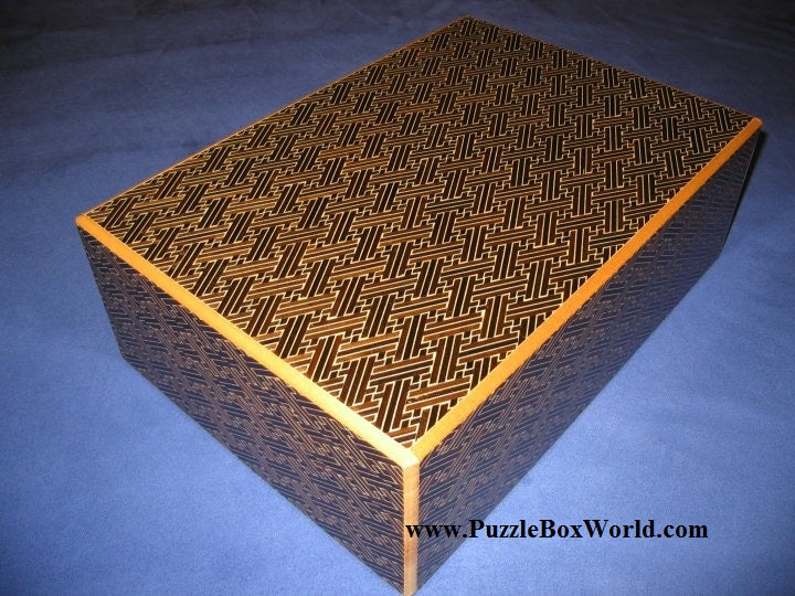 12 Sun 4 Step Saya Japanese Puzzle Box