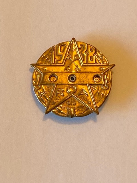 1938 Little Orphan Annie Secret Society Decoder Pin
