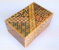 5 Sun 14 Step Yosegi Japanese Secret Puzzle Box