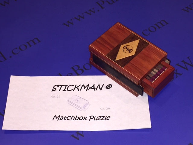 Matchbox Puzzle Box by Robert Yarger (Stickman Puzzles)
