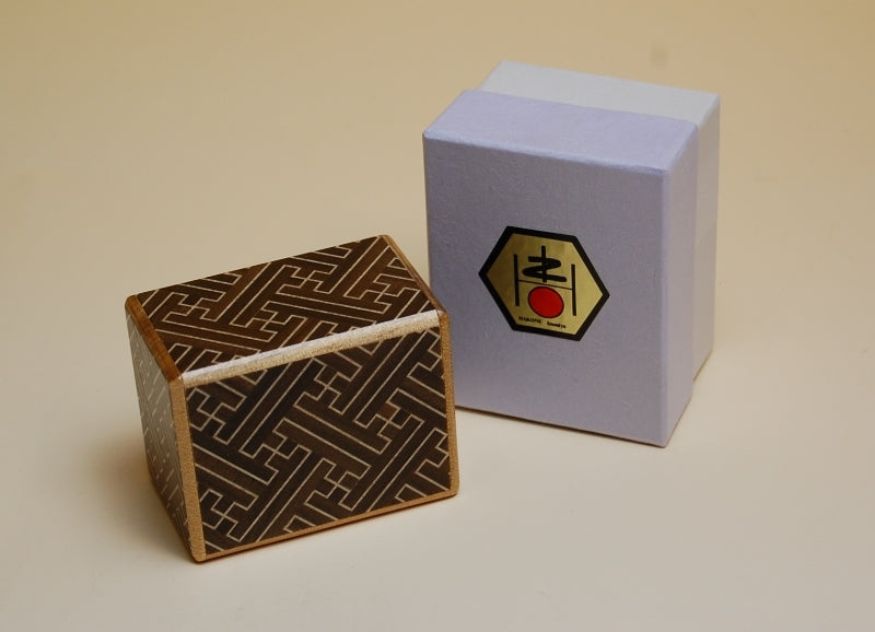 2 Sun 10 Step Saya B Japanese Secret Puzzle Box