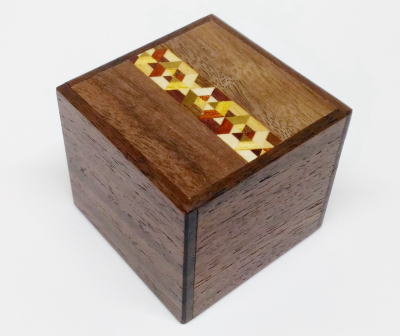 2 Sun 7 Step Kobako Cubic Japanese Puzzle Box