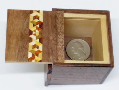 2 Sun 7 Step Kobako Cubic Japanese Puzzle Box