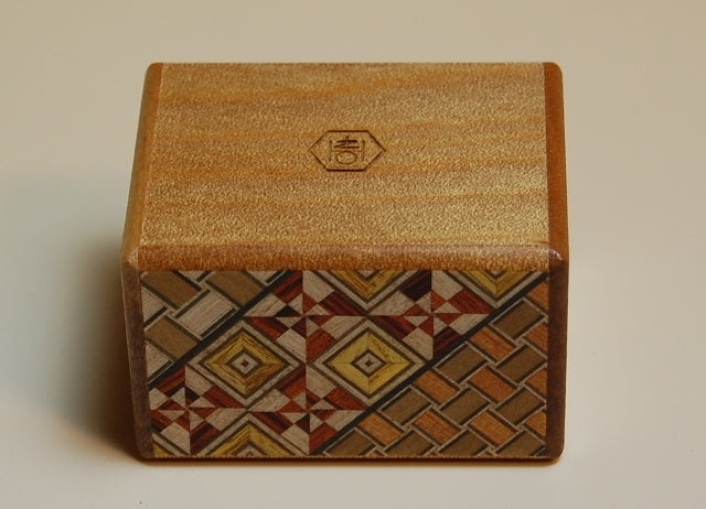 2 Sun 7 Step Namiura Koyosegi Japanese Puzzle Box