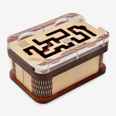 Two Keys Box German Trick Puzzle Box