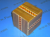 324 Step Standard Super Cubi Japanese Puzzle Box 