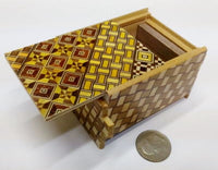 3 Sun 12 Step Yosegi Kuzushi Japanese Puzzle Box