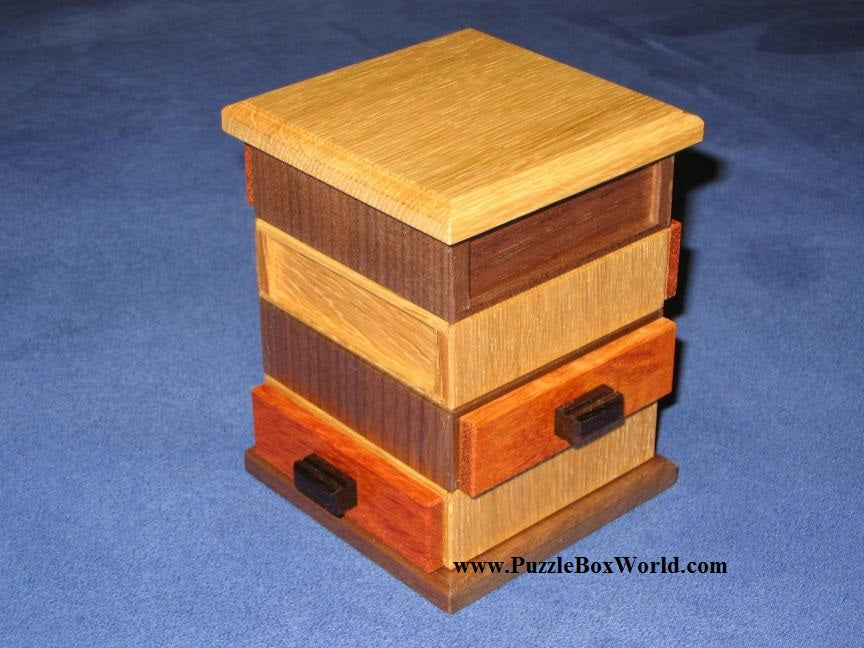 4 Direction Drawer Japanese Puzzle Box