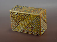 4 Sun 12 Step Yosegi Japanese Puzzle Box