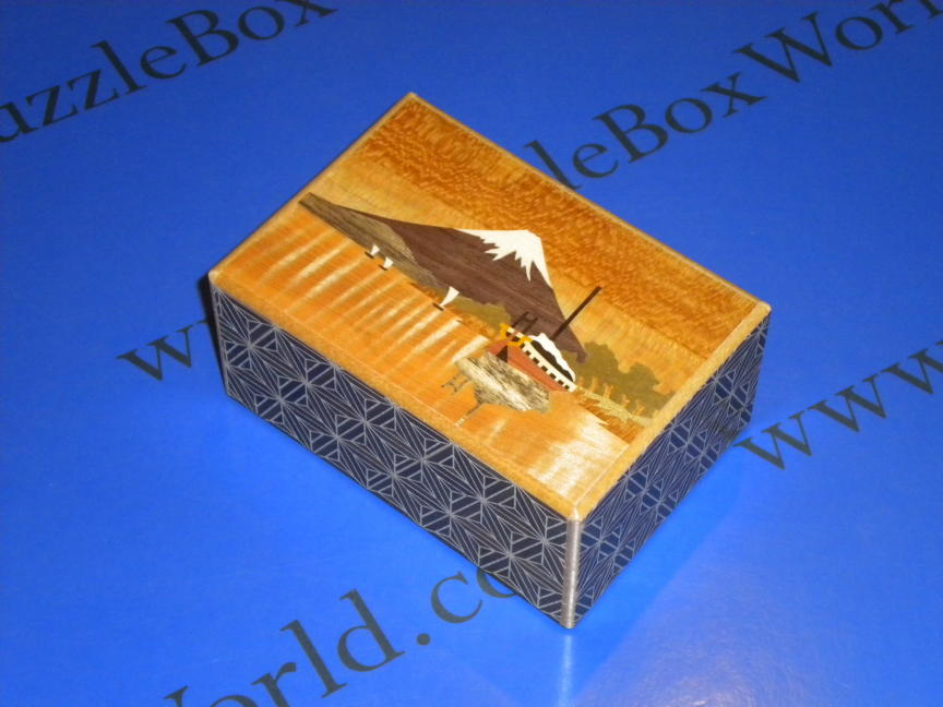 4 Sun 21 Step Sansui Japanese Puzzle Box