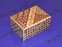 4 Sun 4 Step Yosegi Japanese Puzzle Box