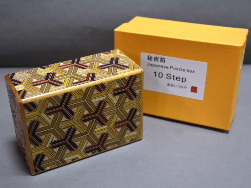 4 Sun 10 Step 3C Kikkou Japanese Puzzle Box