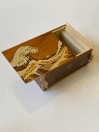 5.5 Sun 21 + 1 Step Namiura Japanese Puzzle Box by Yamanaka