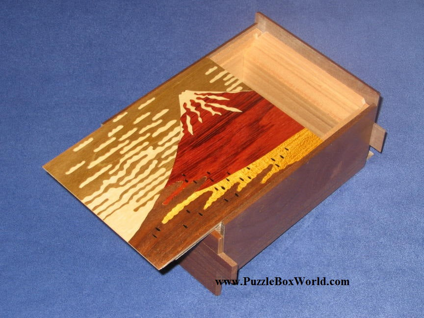 5.5 Sun 21 + 1 Step Mount Fuji Japanese Puzzle Box