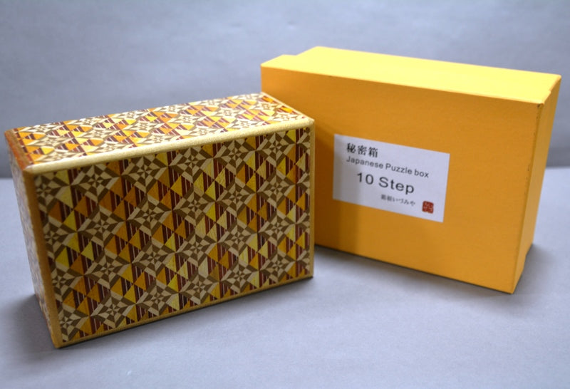 5 Sun 10 Step Urokokirichigai Japanese Puzzle Box