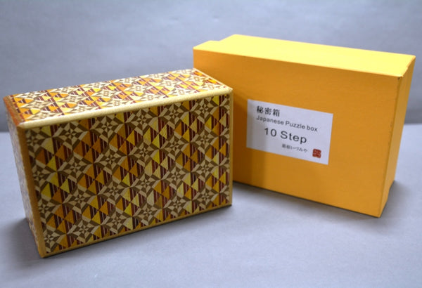 5 Sun 10 Step Urokokirichigai Japanese  Puzzle Box
