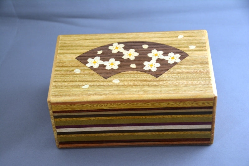 5 Sun 12 + 1 Step Hinode-Fuji Japanese Secret Puzzle Box