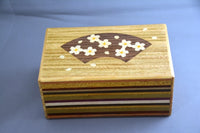 5 Sun 12 + 1 Step Hinode-Fuji Japanese Secret Puzzle Box