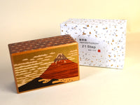 5 Sun 21 Step Akaasa Aka Fuji Japanese Puzzle Box