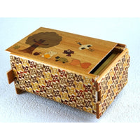 5 Sun 21 Step Auspicious Japanese Puzzle Box