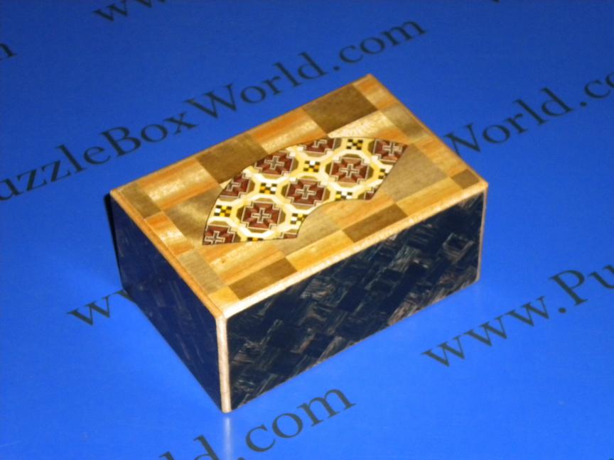 5 Sun 27 Step Limited Edition Fan Ichimatsu Japanese Puzzle Box