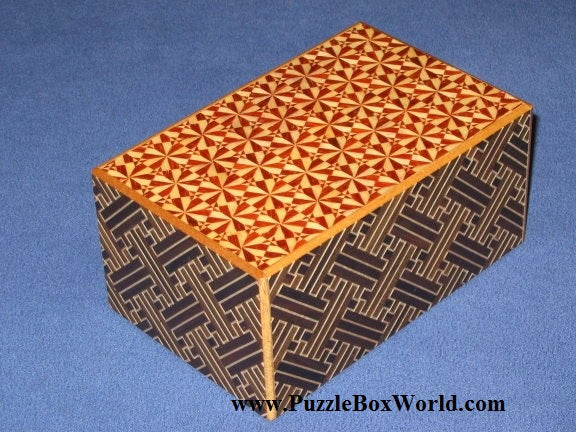 5 Sun Saya/Kirichigai North South East West Japanese Puzzle Box
