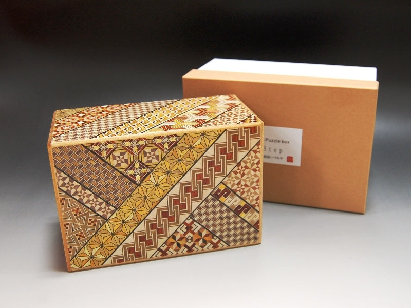 6 Sun 28 + 1 Step Koyosegi Japanese Puzzle Box