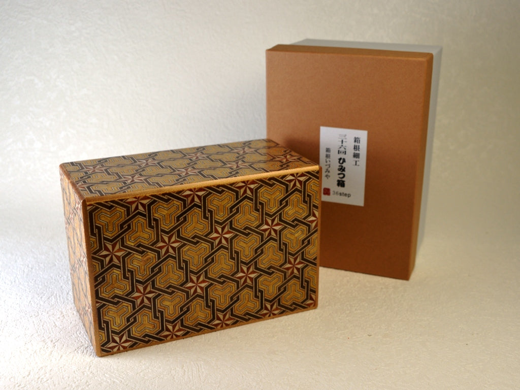 6 Sun 36 + 1 Step Hineri Japanese Puzzle Box