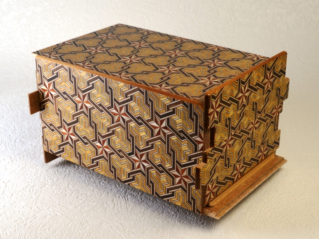 6 Sun 36 + 1 Step Hineri Japanese Puzzle Box