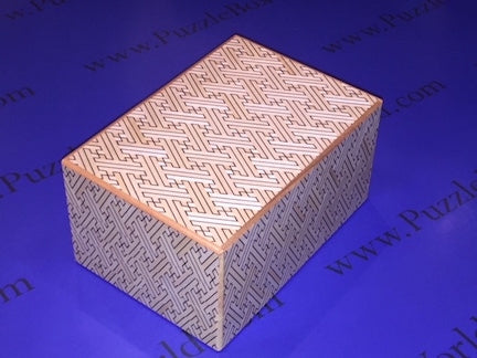 6 Sun 54 + 1 Move Shirosaya Japanese Puzzle Box By Mr. Yamanaka