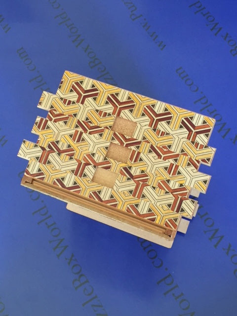 7 Sun 72 +1 Step Kikkou Japanese Puzzle Box