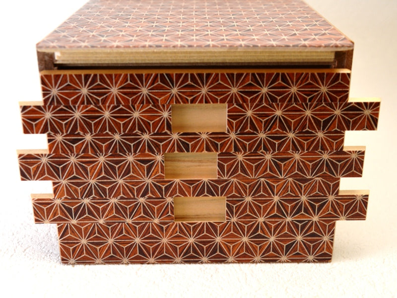 7 Sun 72 +1 Step Akaasa Japanese Puzzle Box
