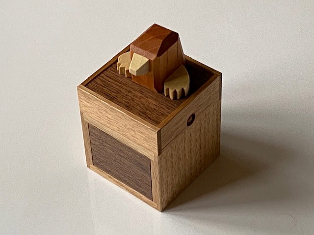 Tunnel Maker Japanese Puzzle Box by Yoh Kakuda